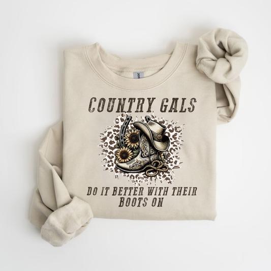 Country Gals Do It Better Tees & Sweatshirts  